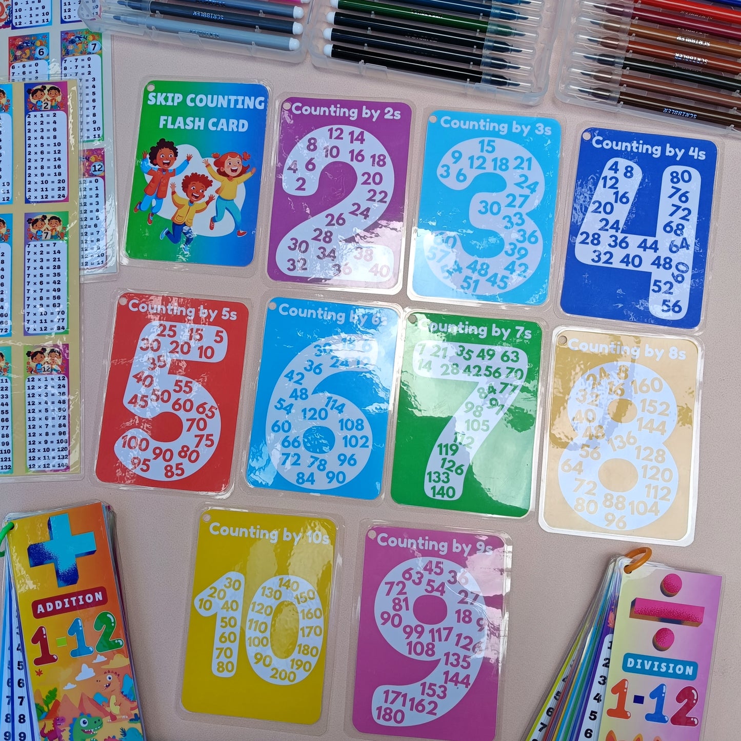 MDAS Flash Card with Skip Counting