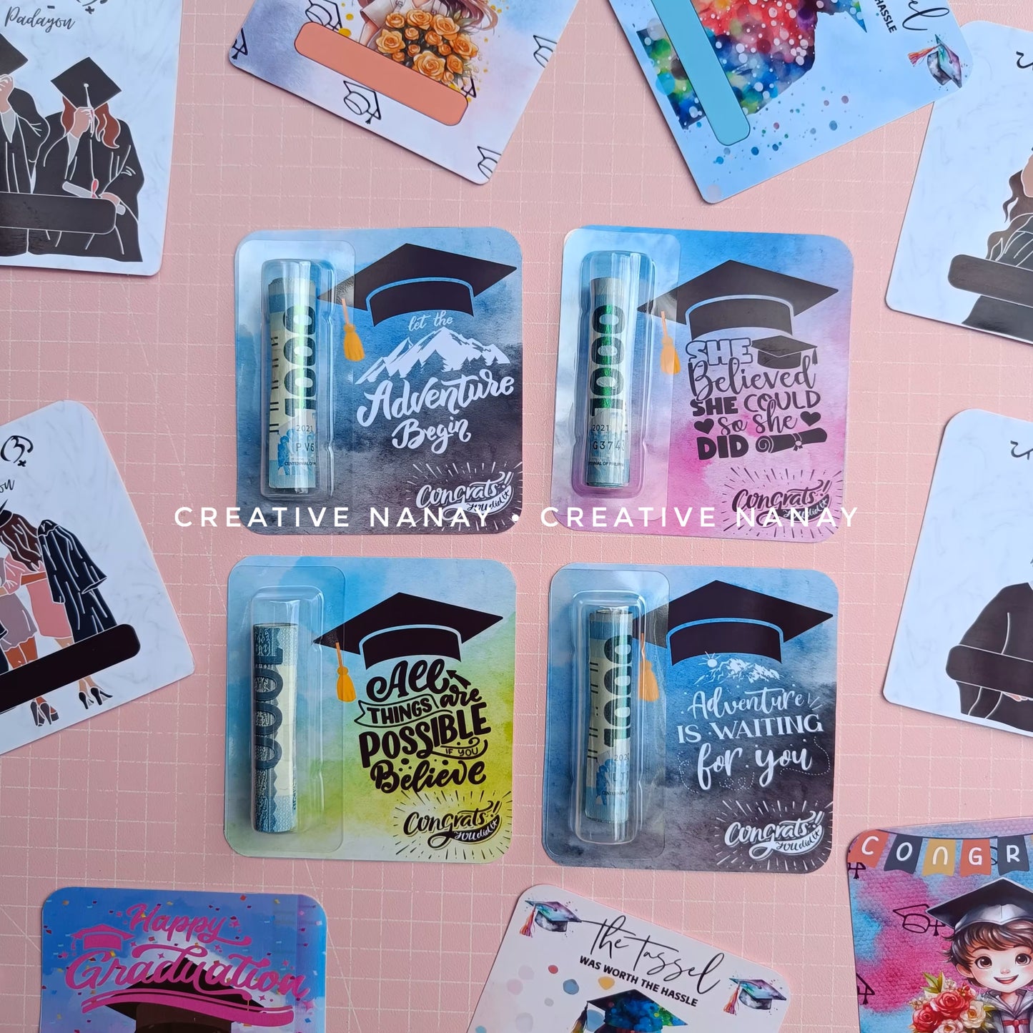 Graduation Money Card