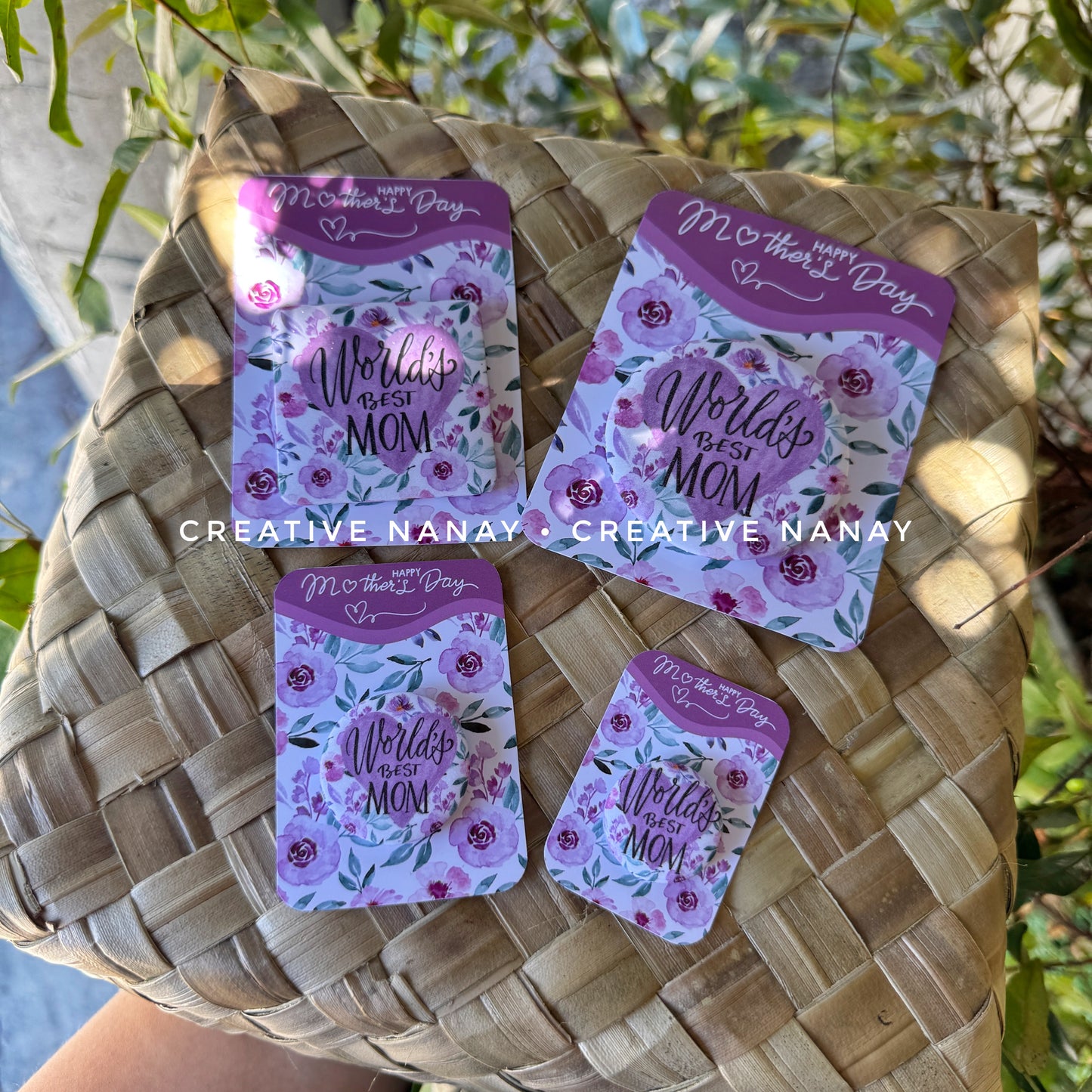 Mother's day Badge Pin