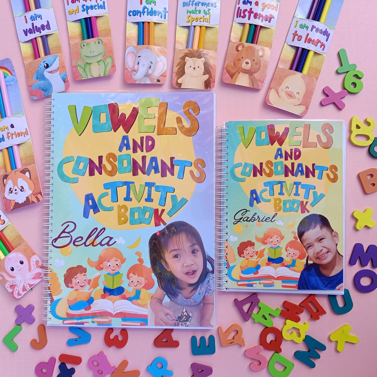Vowels and Consonants activity book