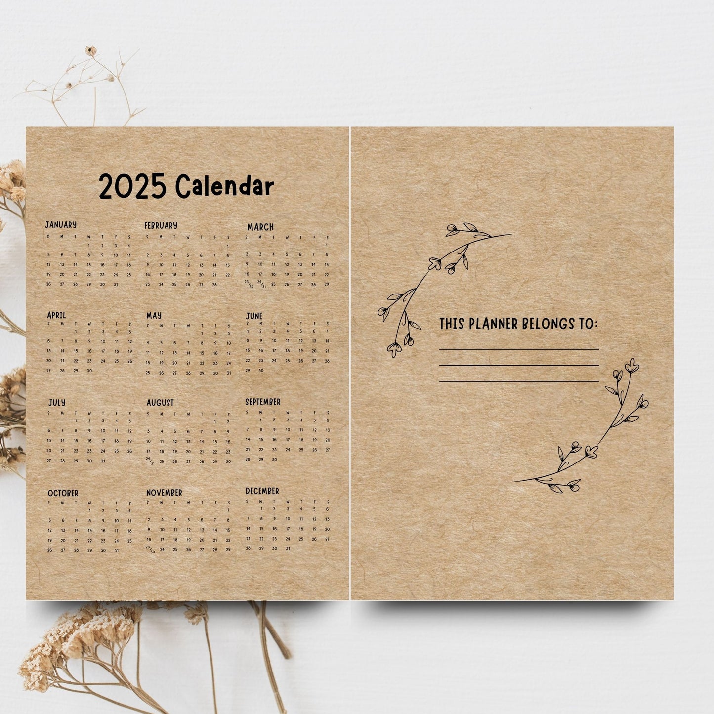 Pocket/Booklet 2026 Planner