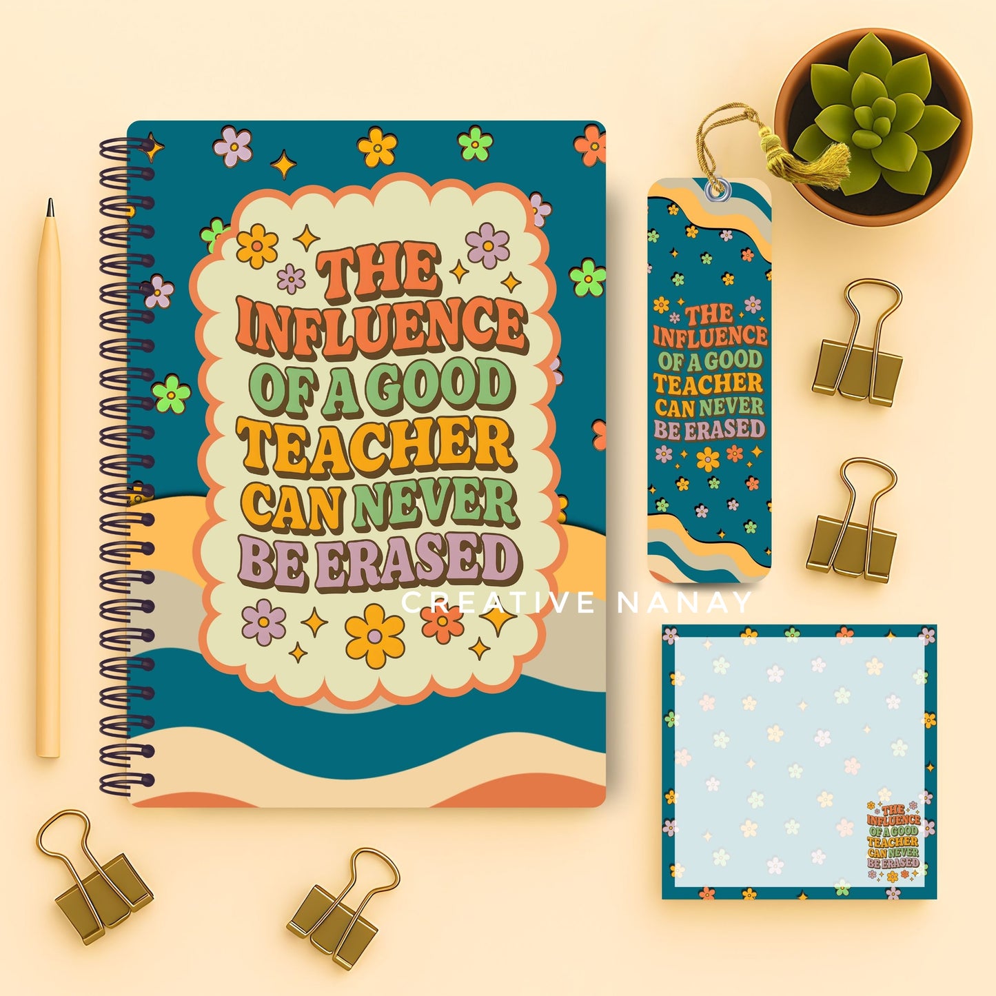 Retro Teacher's Day Set