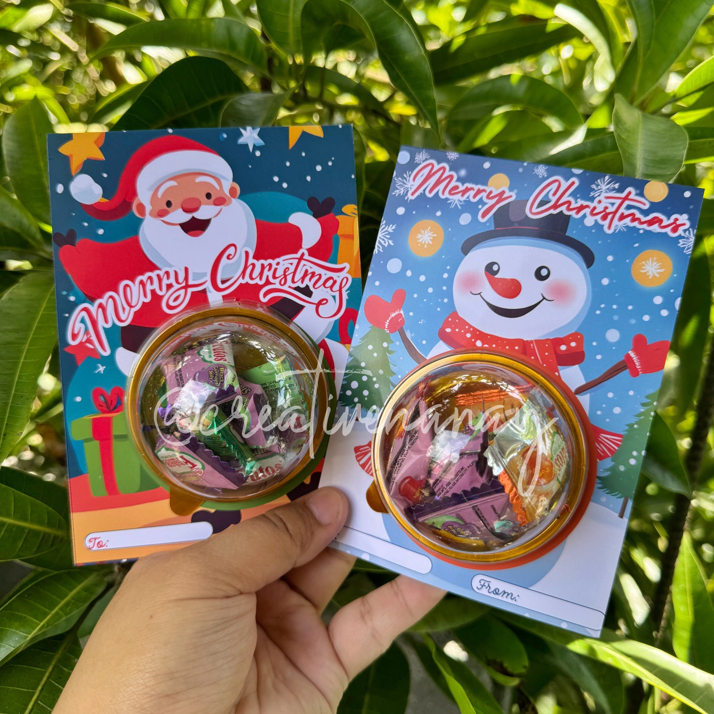 Christmas Candy Dome