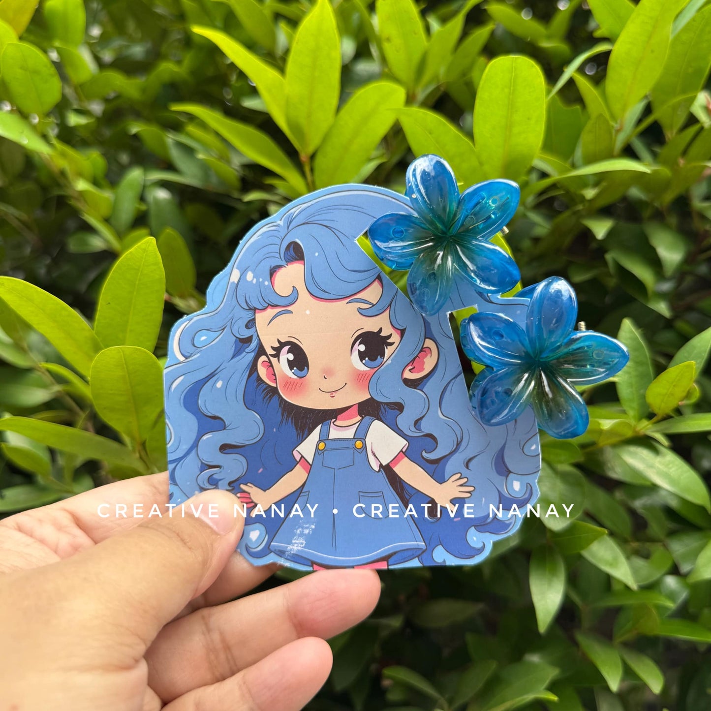 Hair Clip/Clamp Backcard