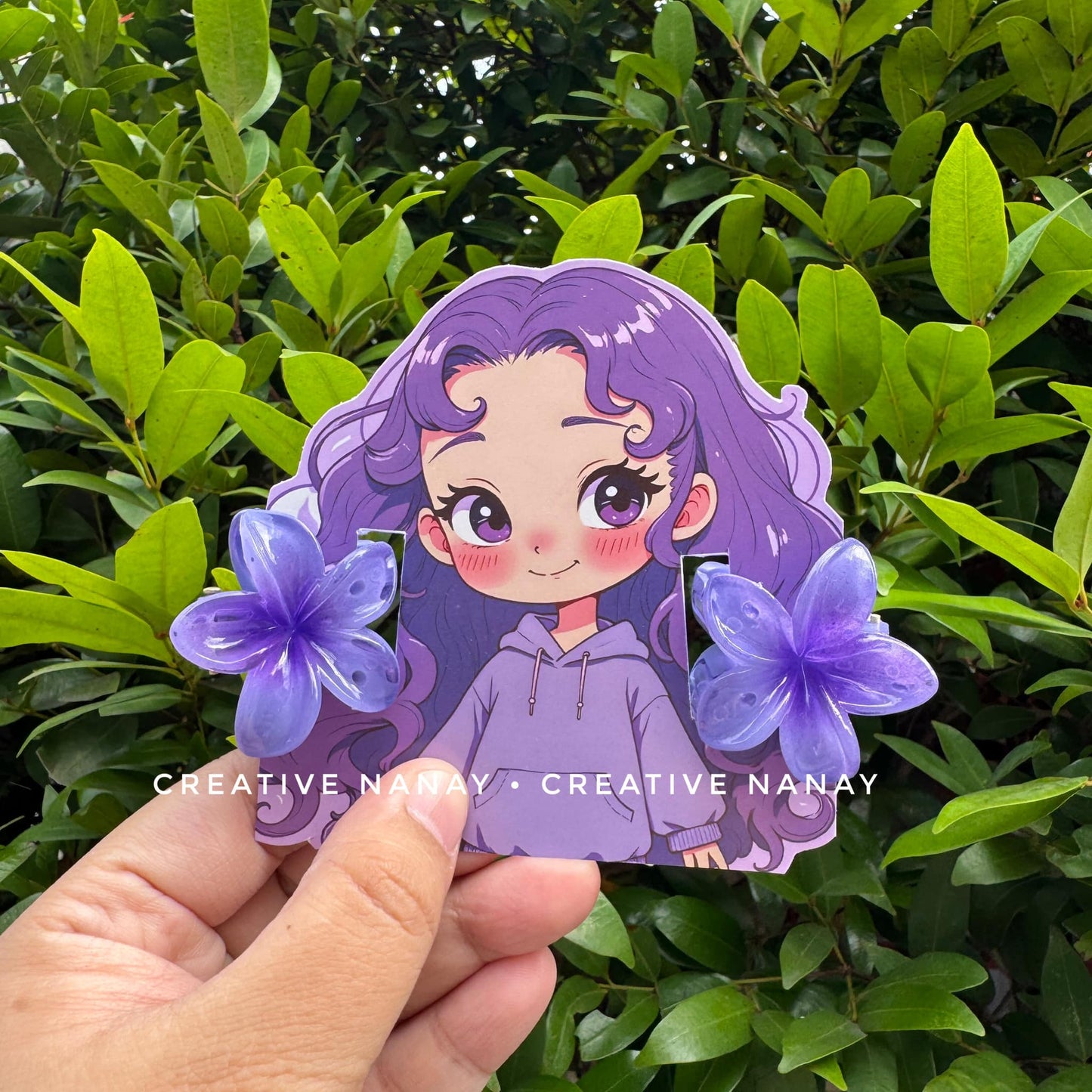 Hair Clip/Clamp Backcard