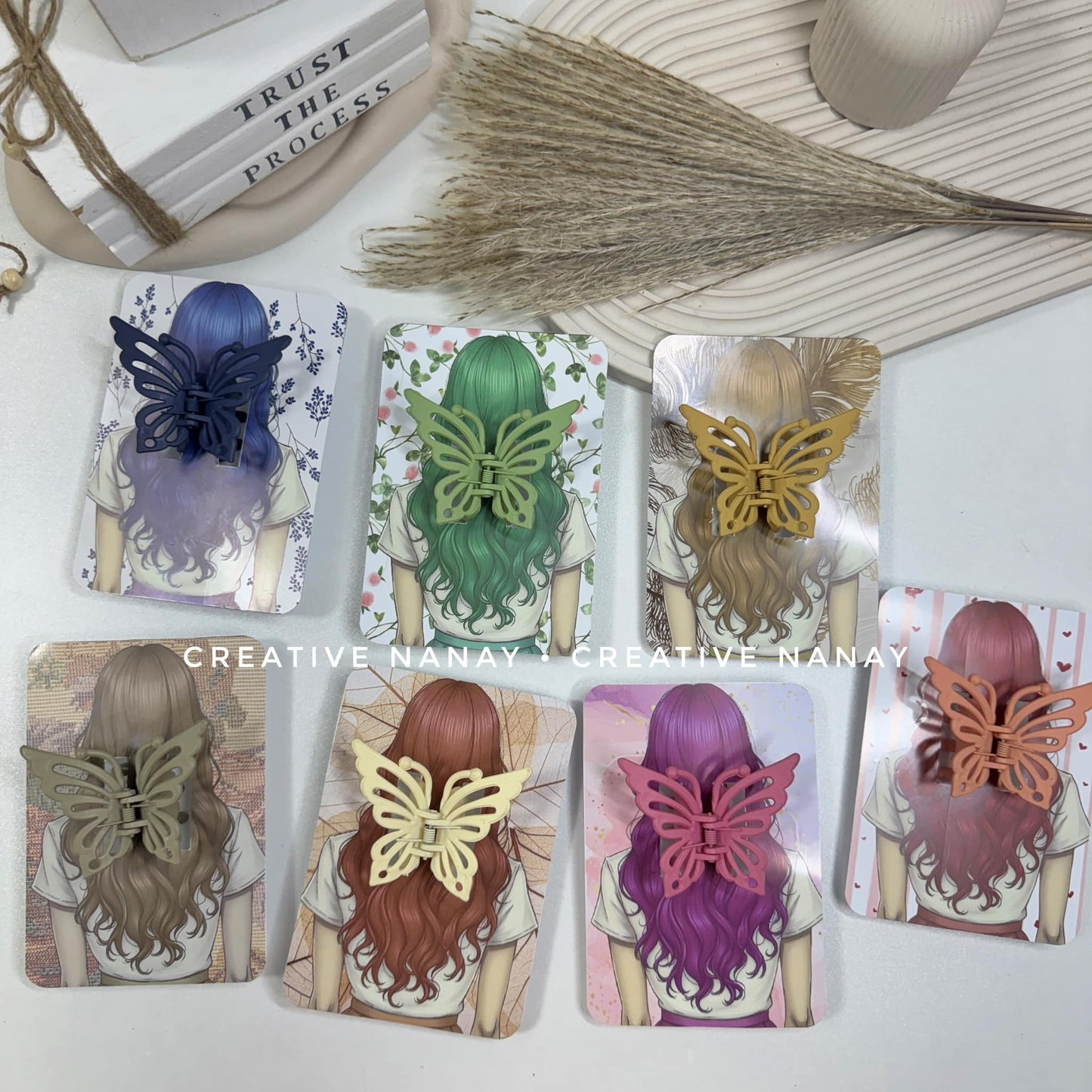 Hair Clip/Clamp Backcard