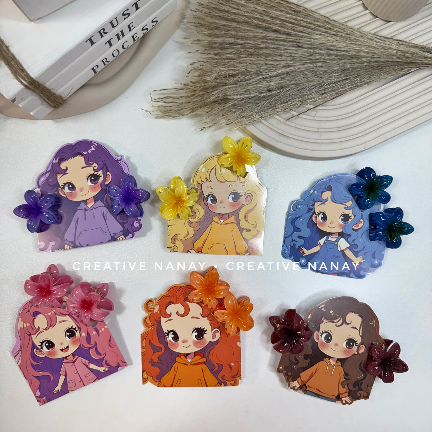 Hair Clip/Clamp Backcard