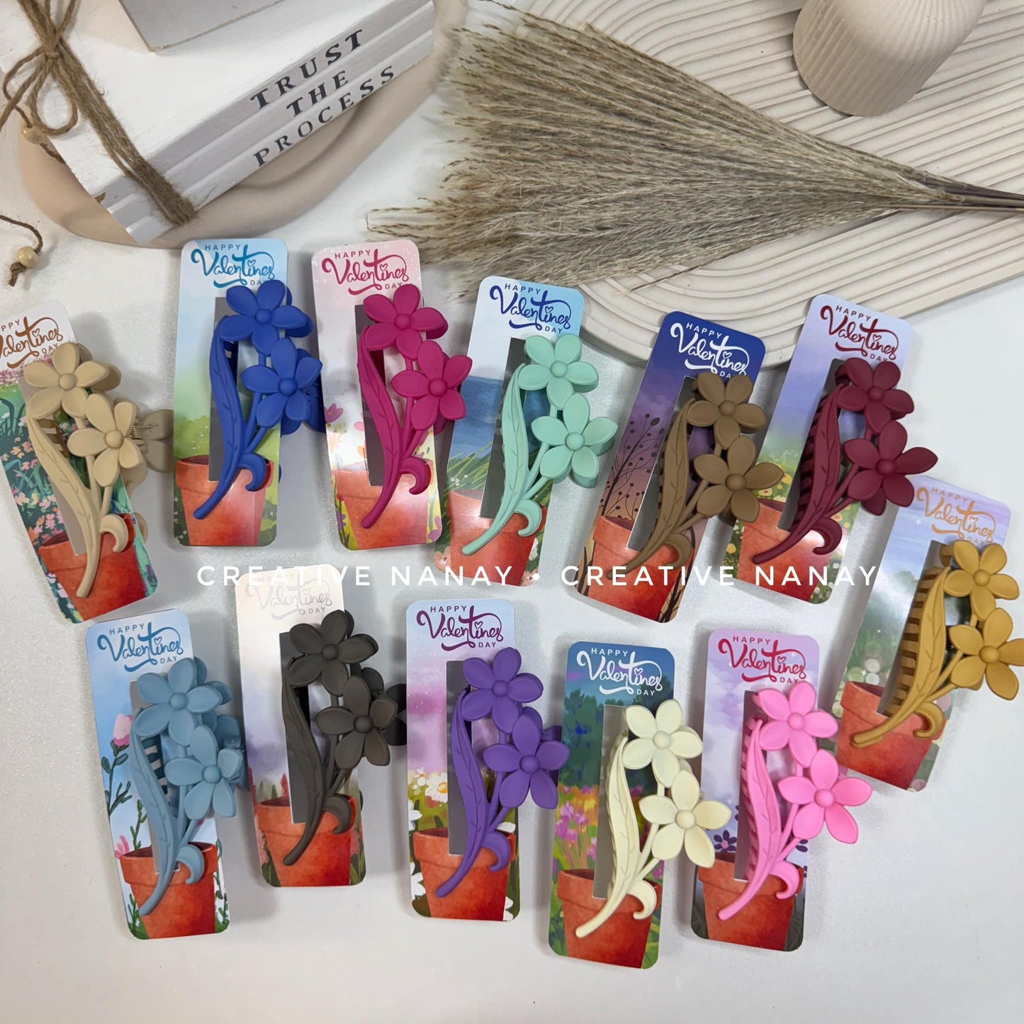 Hair Clip/Clamp Backcard