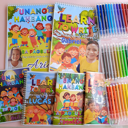 Unang hakbang sa pag sulat l Learn to Write