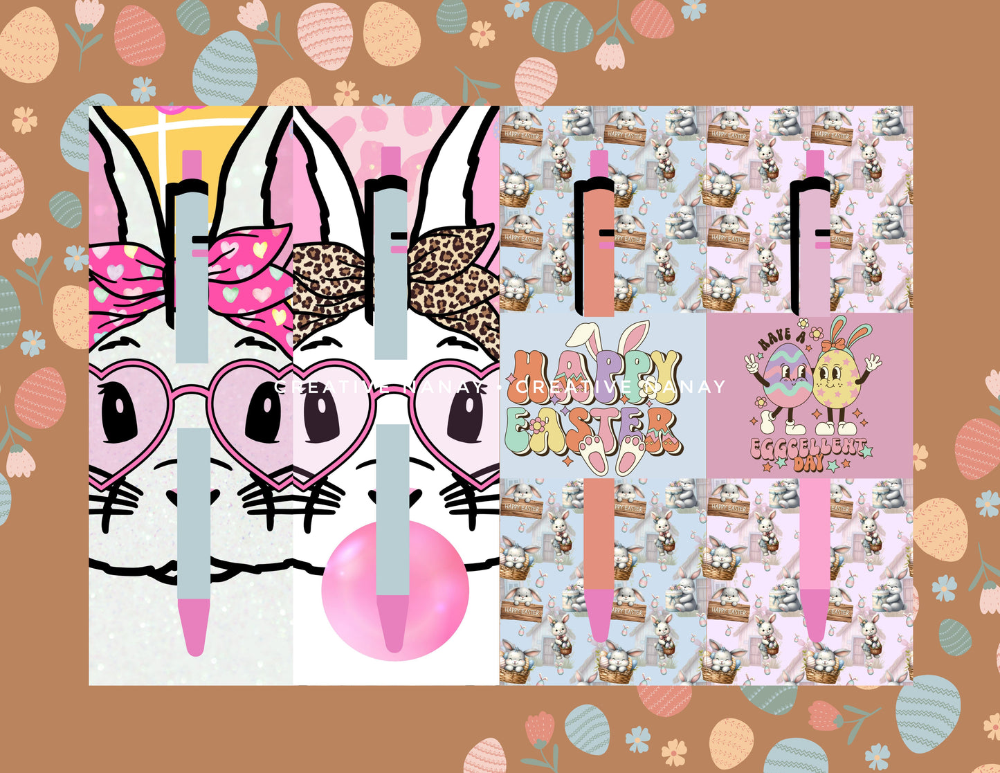 Easter Bundle (chipbag & choco/pensleeves)