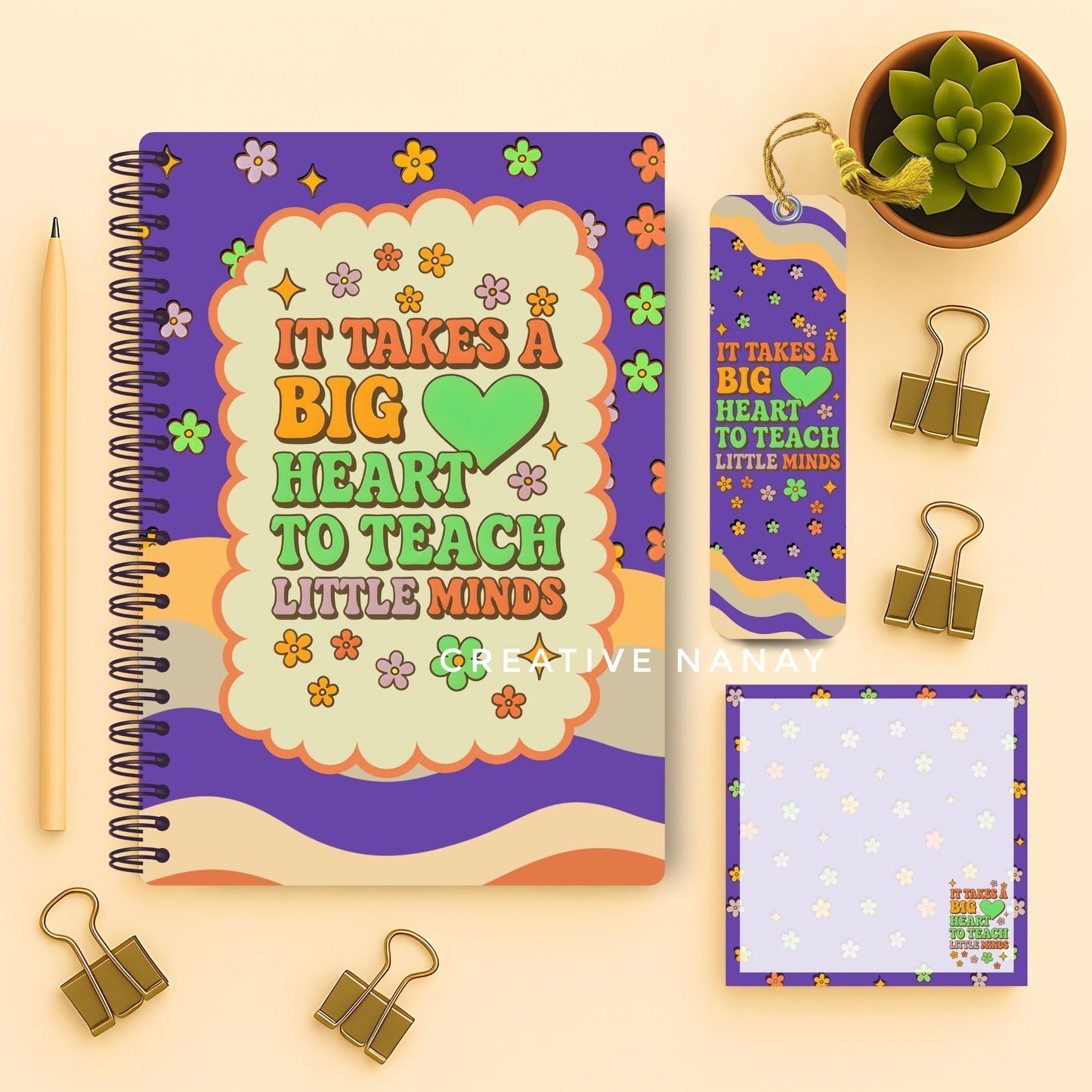 Retro Teacher's Day Set