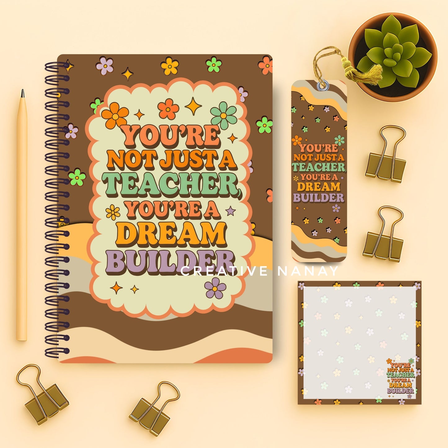 Retro Teacher's Day Set