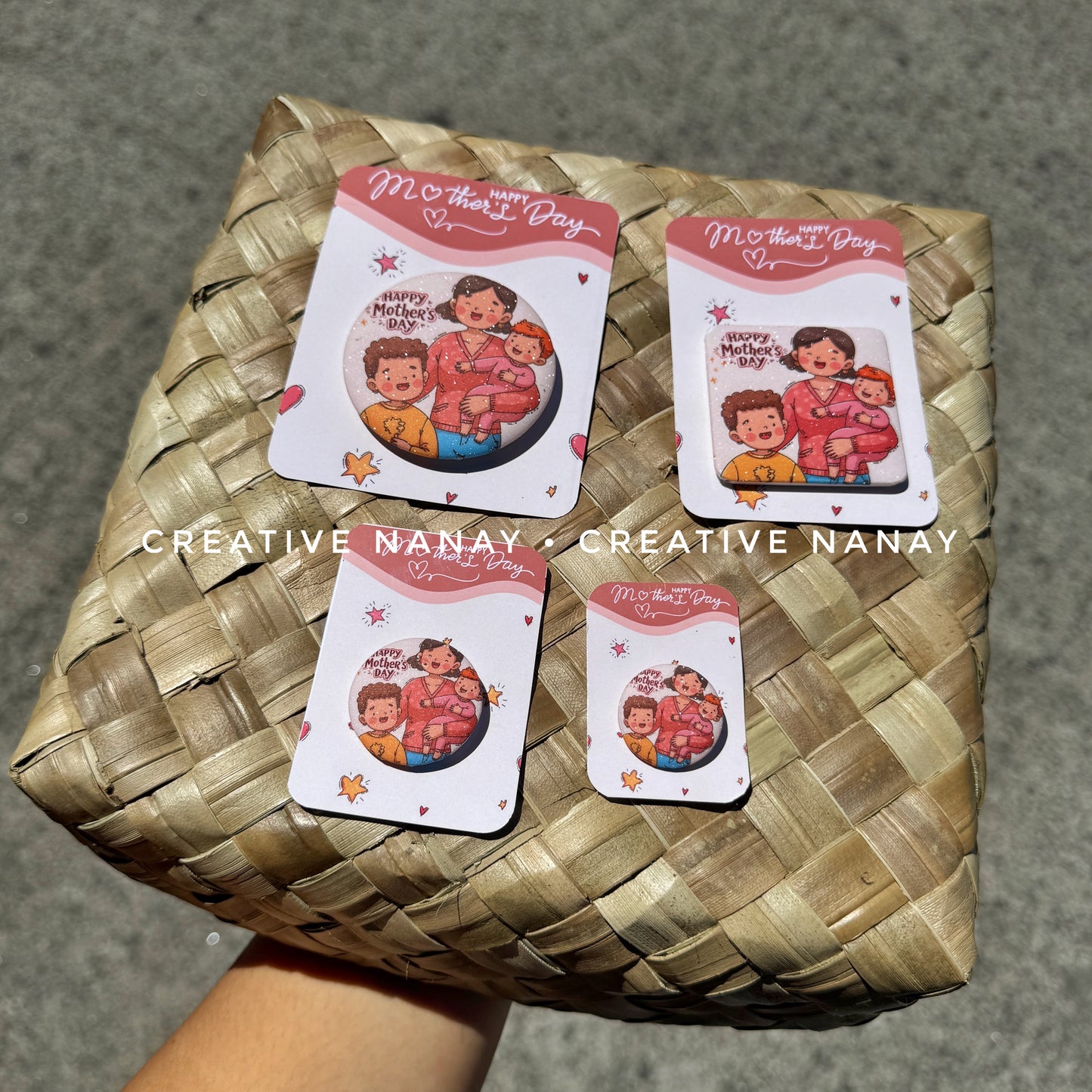 Mother's day Badge Pin