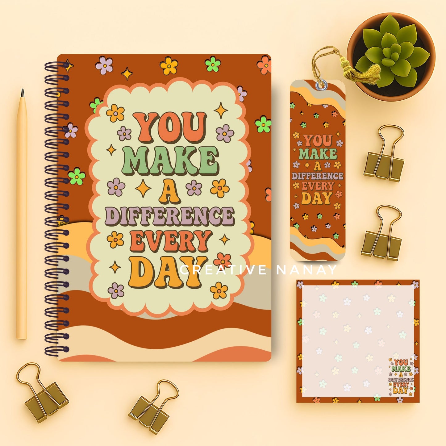 Retro Teacher's Day Set