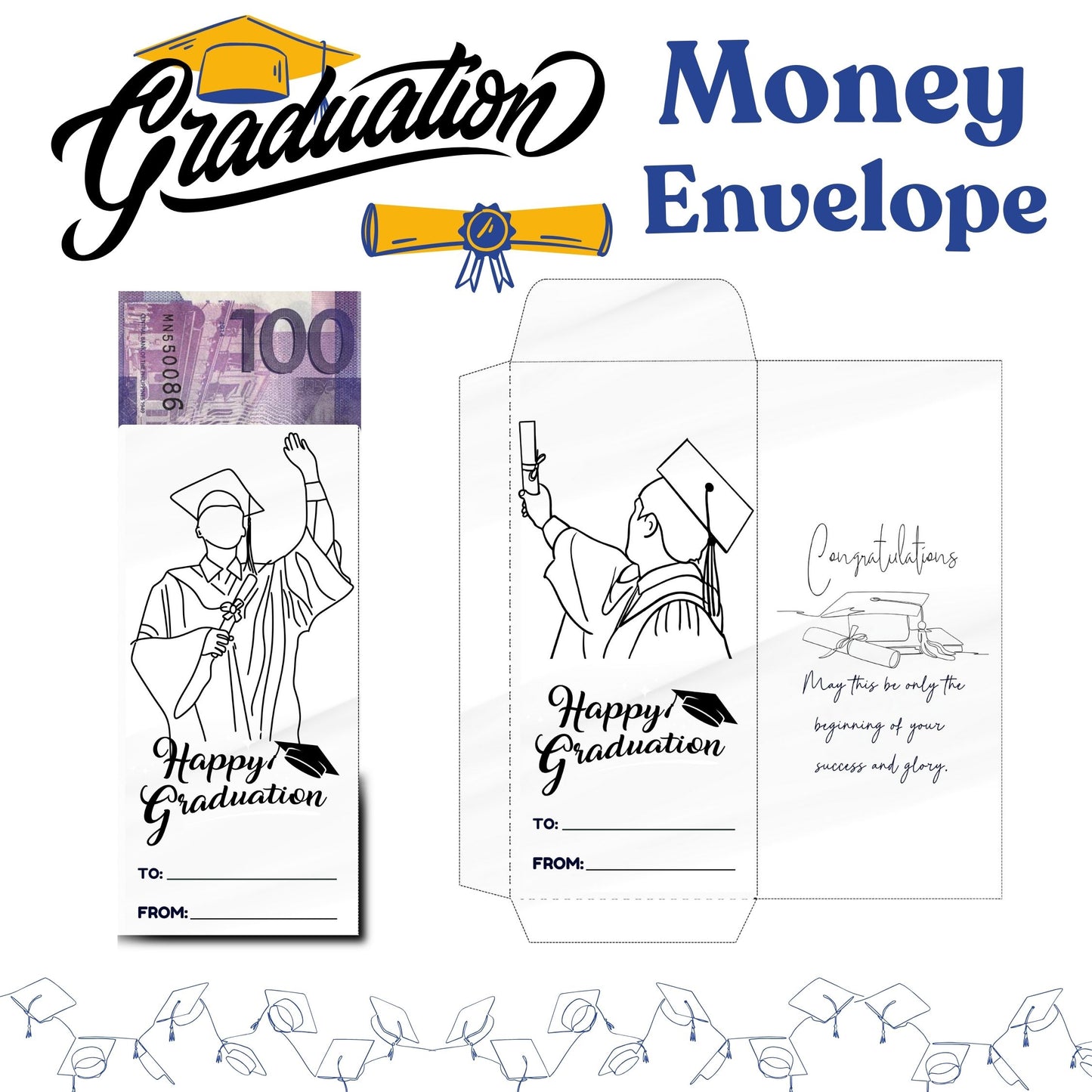 Graduation Money Envelope