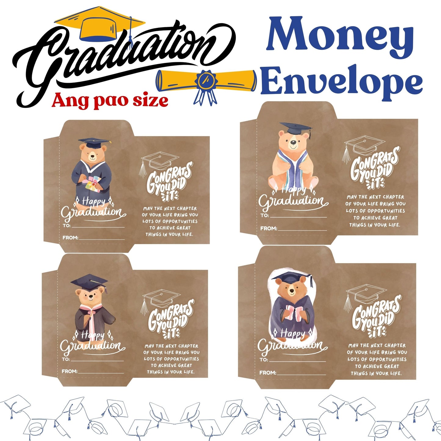 Graduation Money Envelope