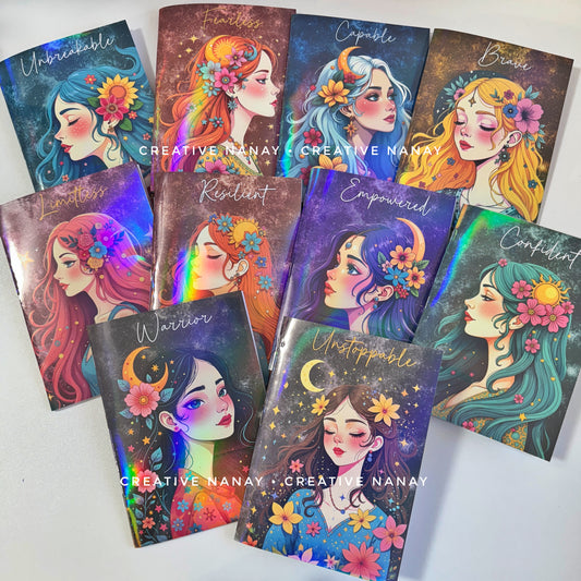 Notebook Cover with Lines