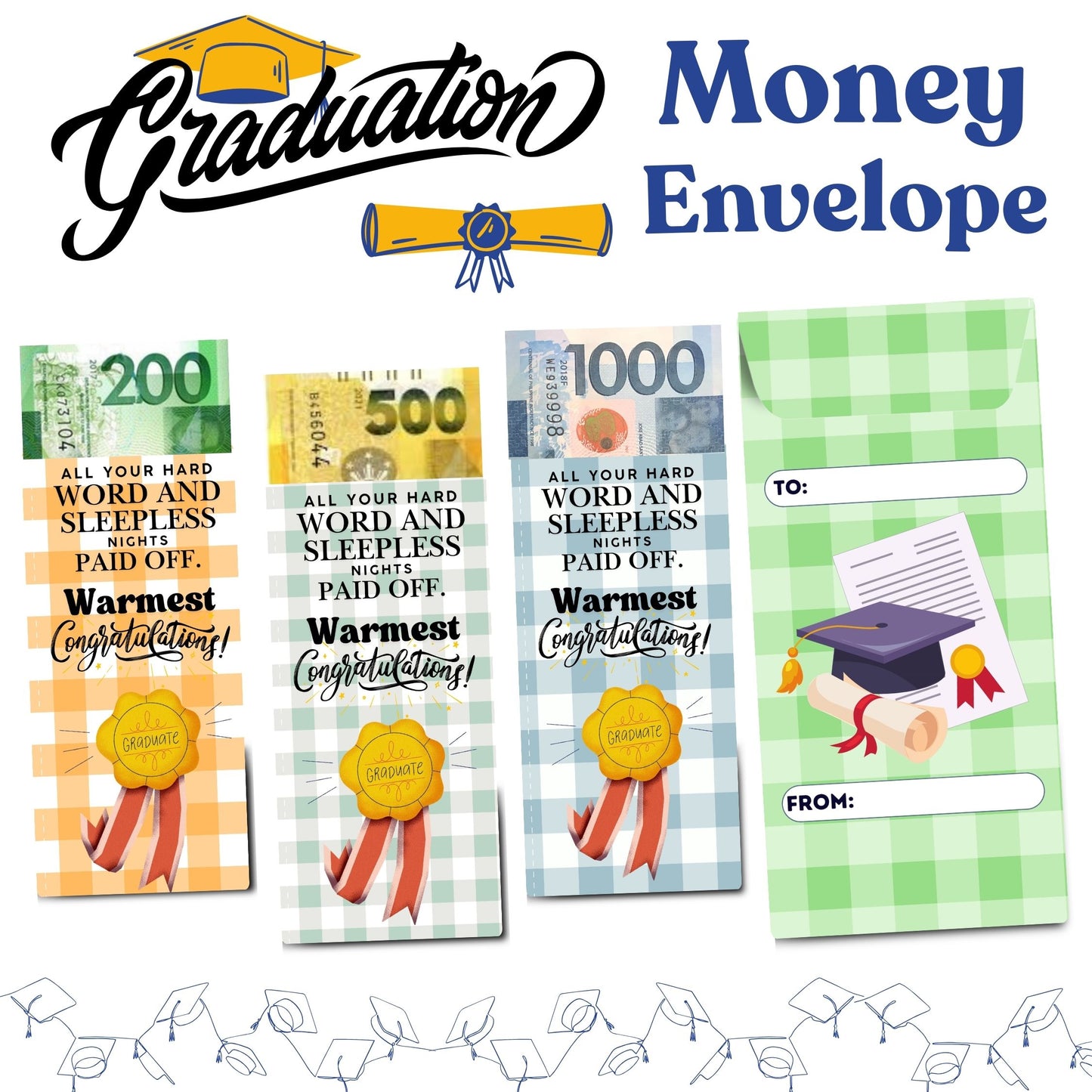 Graduation Money Envelope
