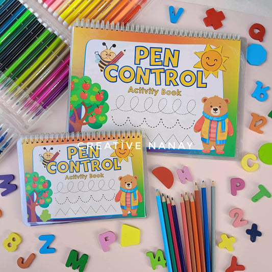 PEN CONTROL ACTIVITY BOOK