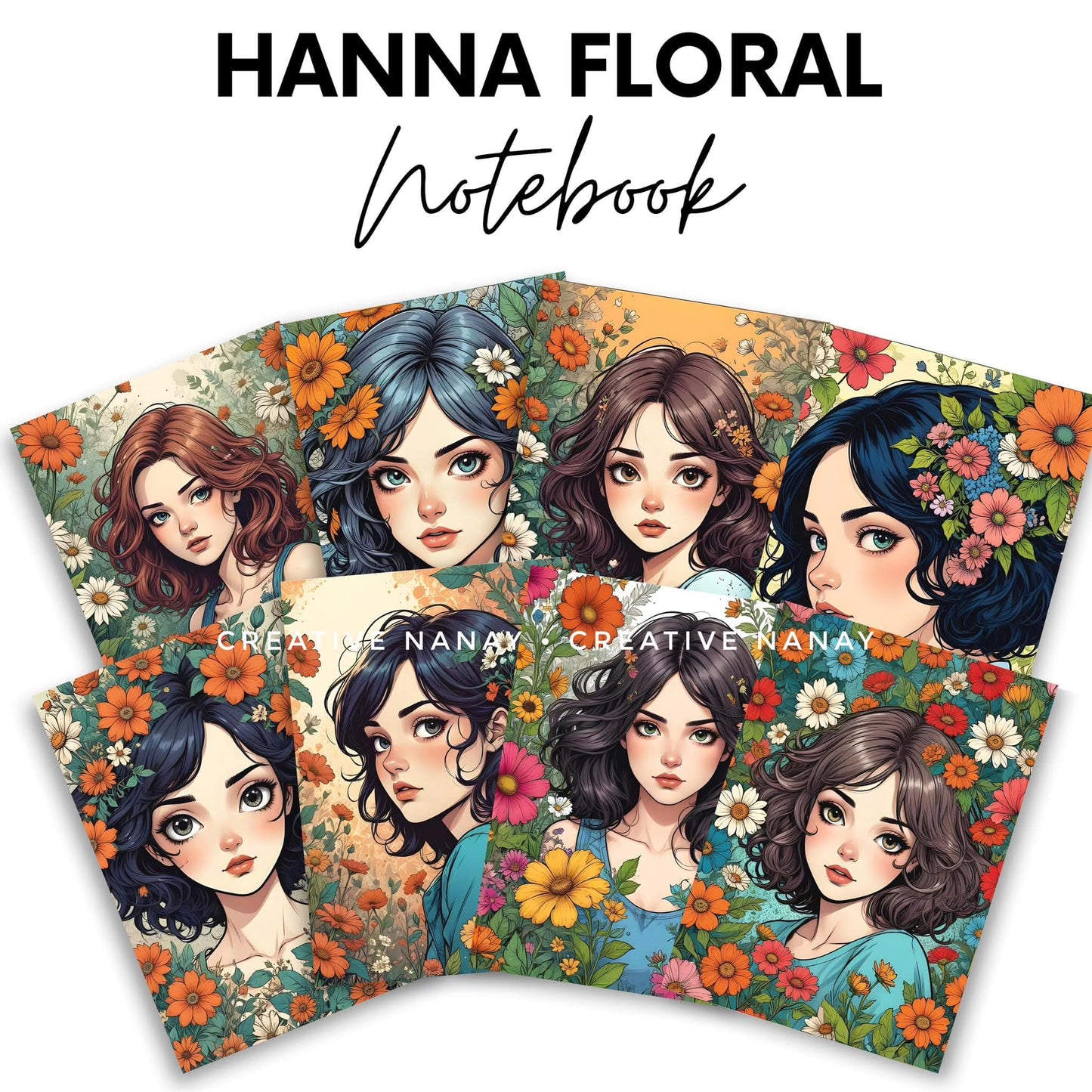 Notebook Cover with Lines