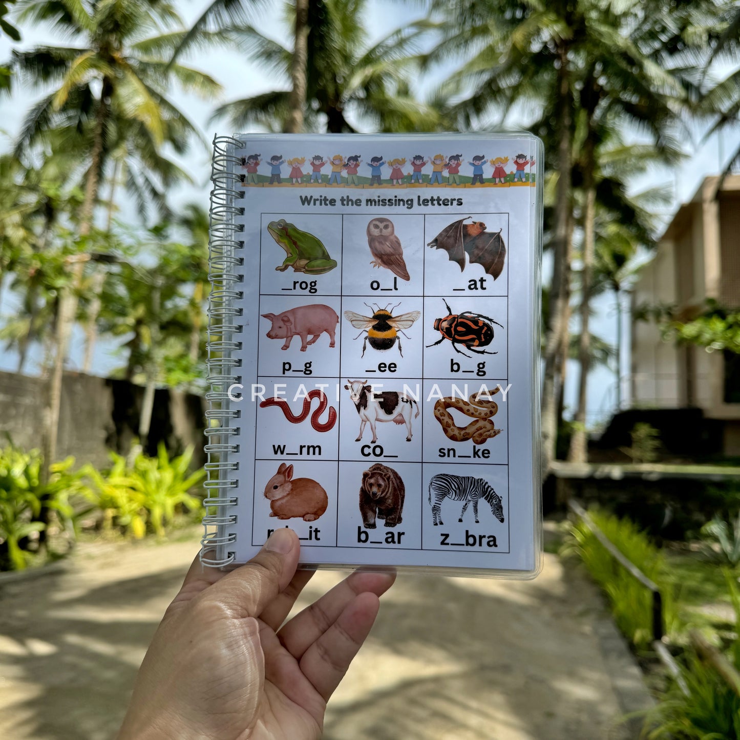 Learn to Spell (Write and Wipe)