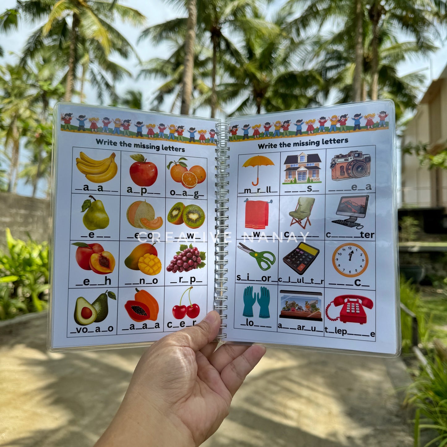 Learn to Spell (Write and Wipe)