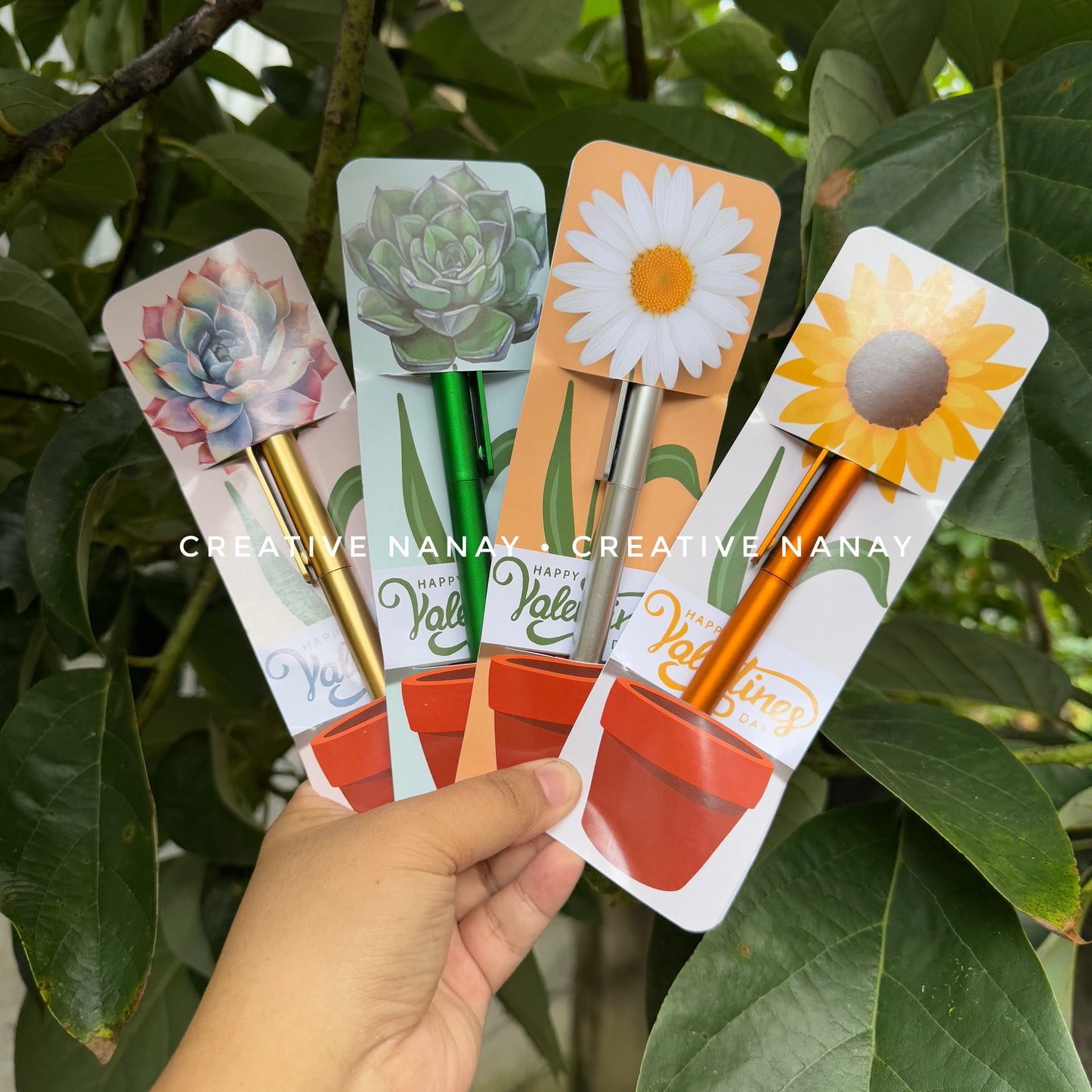 Valentines day - Pen/Choco Sleeves