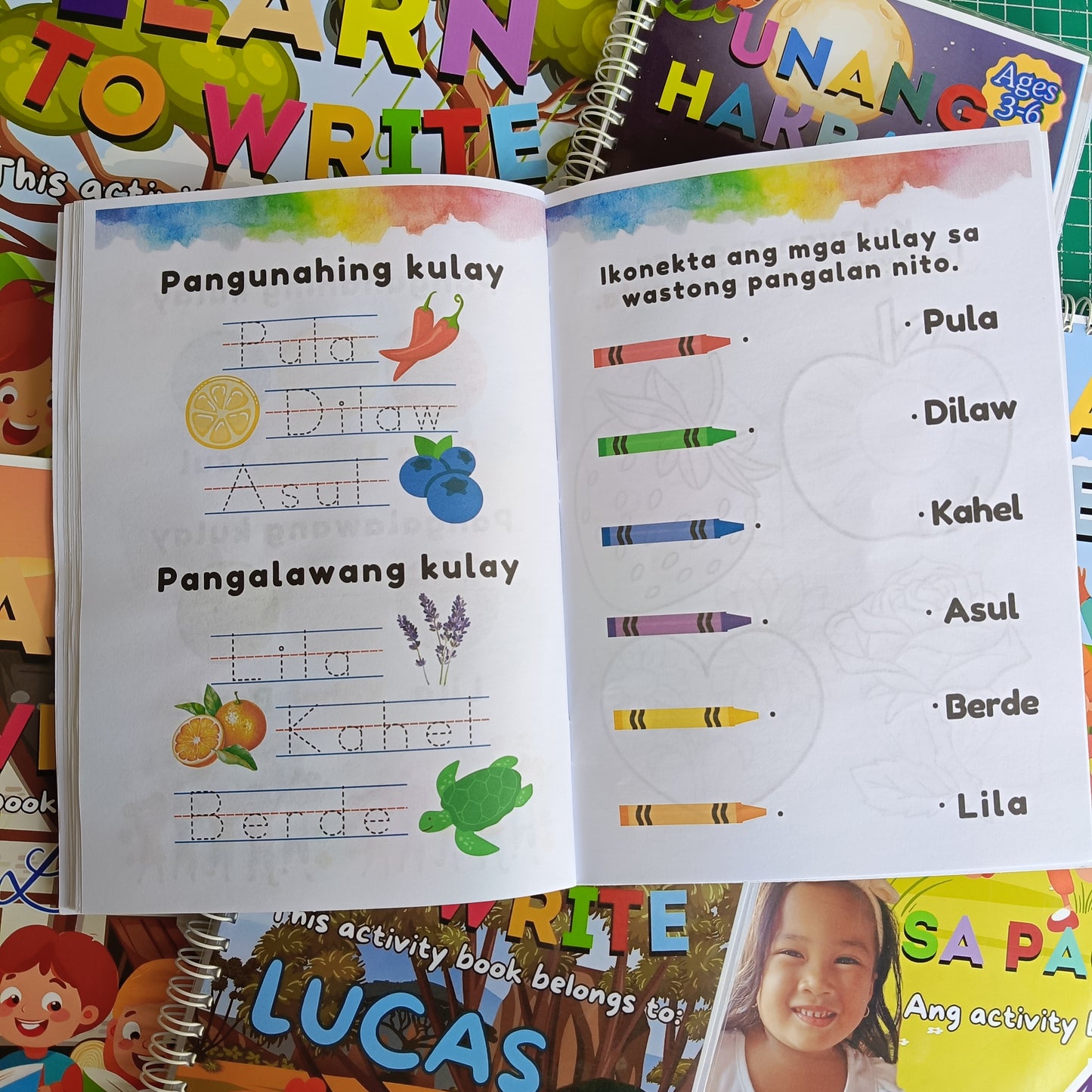 Unang hakbang sa pag sulat l Learn to Write