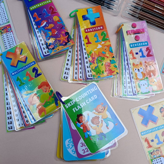 MDAS Flash Card with Skip Counting