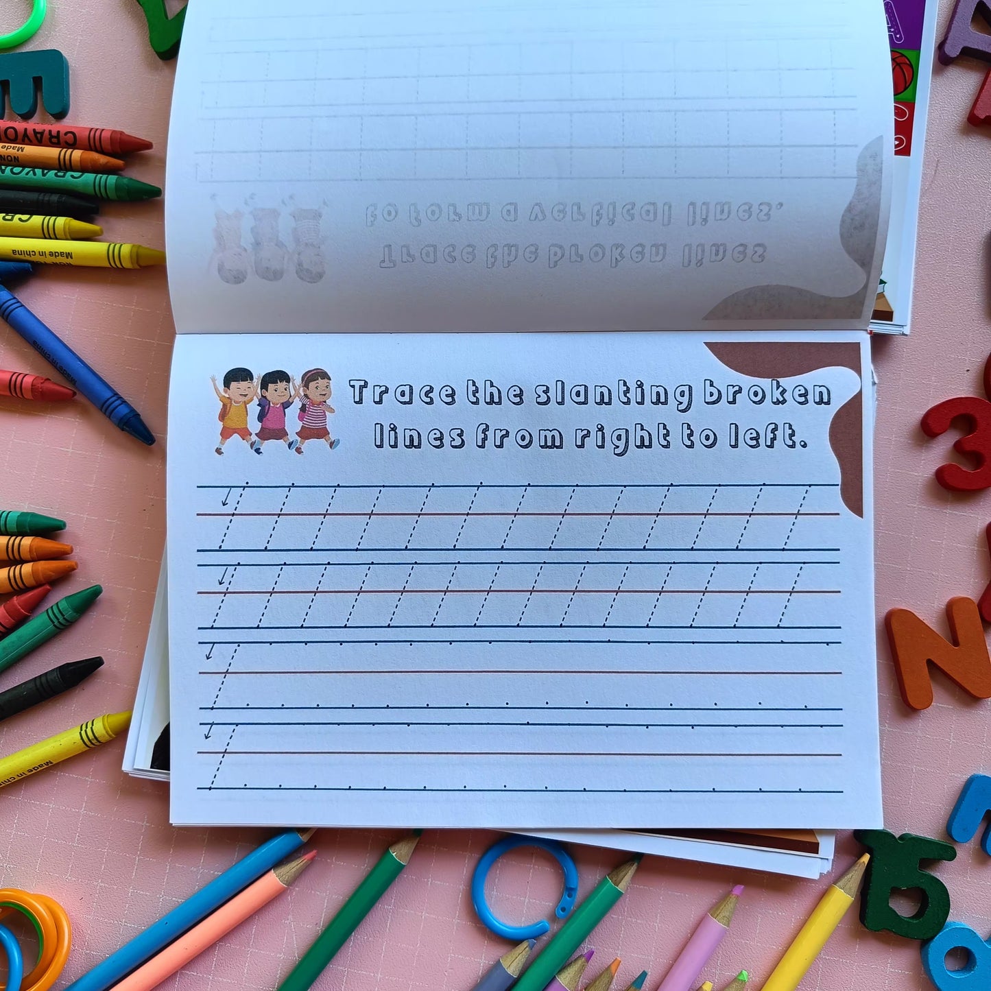 Writing Tracing pad a5 size