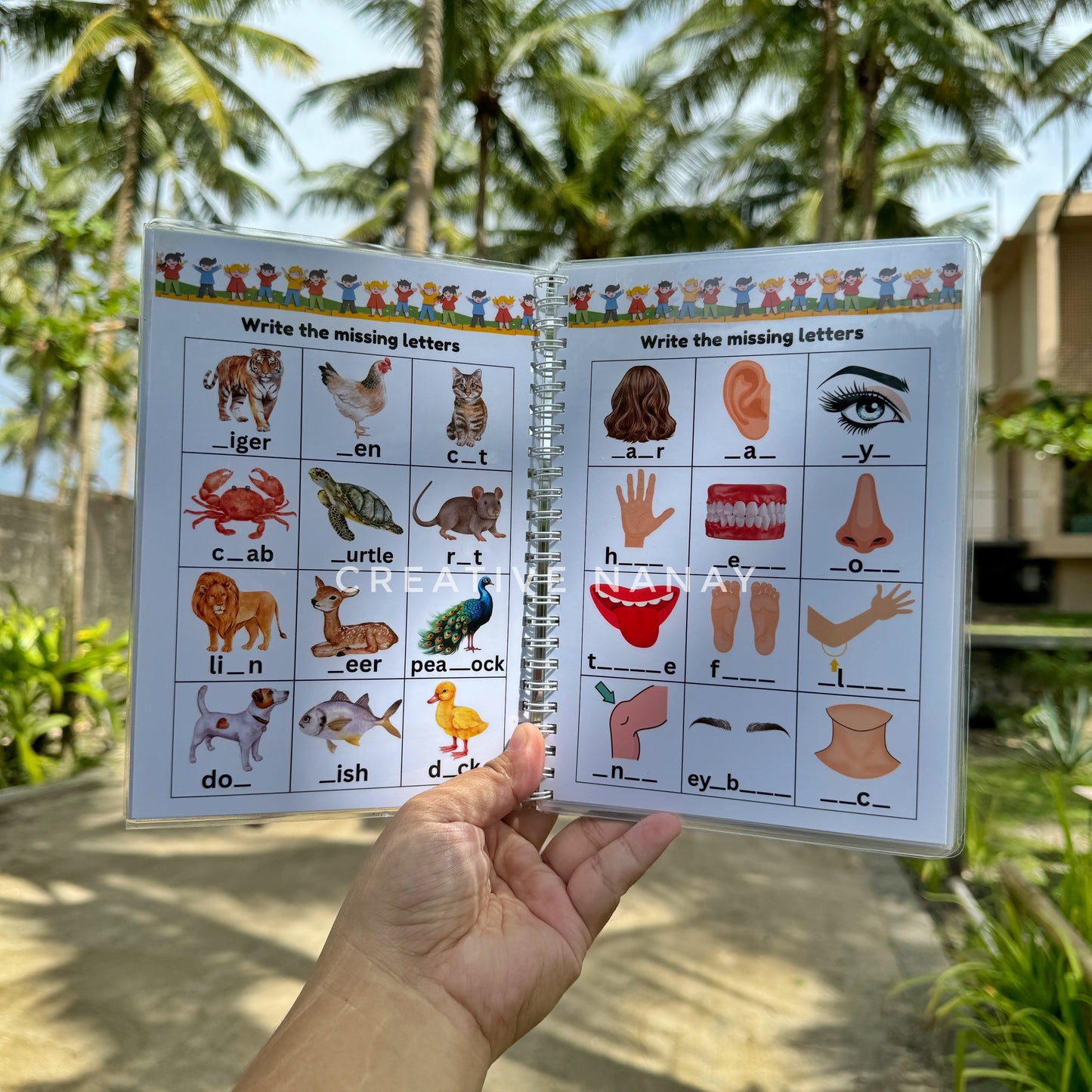 Learn to Spell (Write and Wipe)