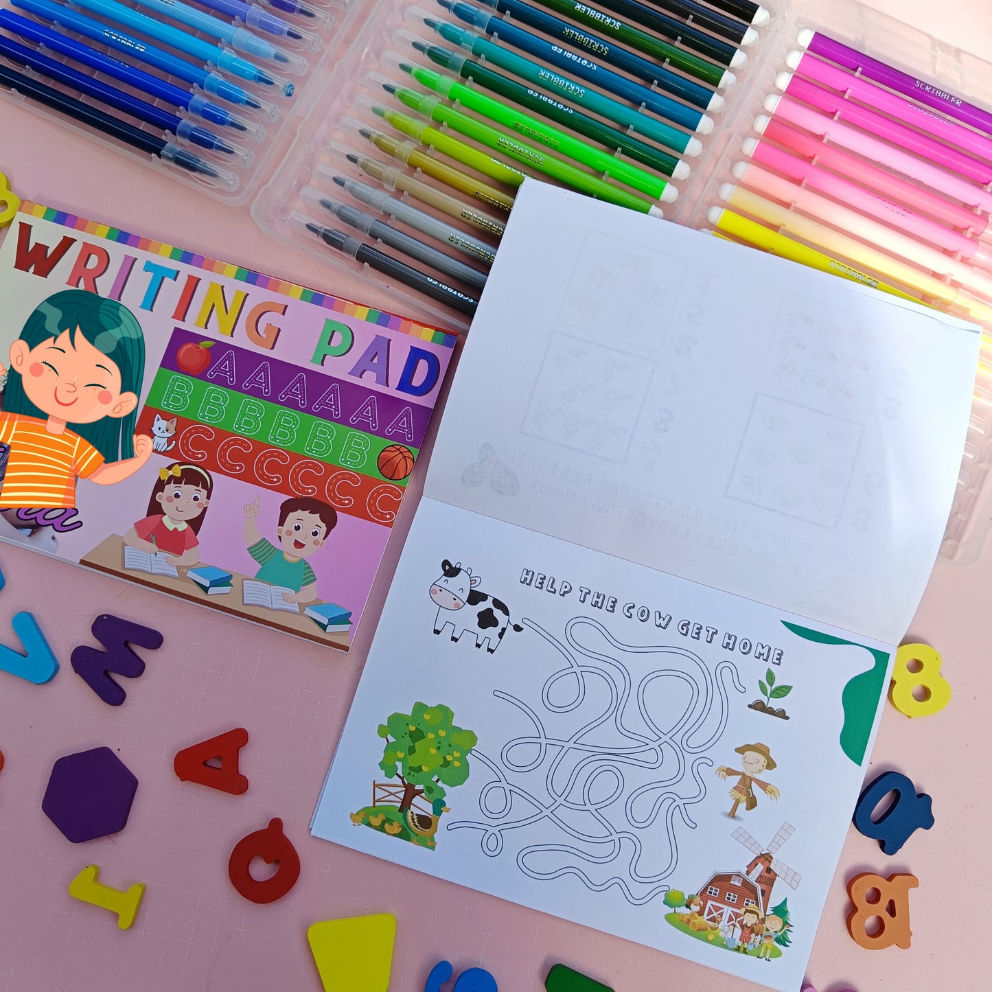 Writing Tracing pad a5 size