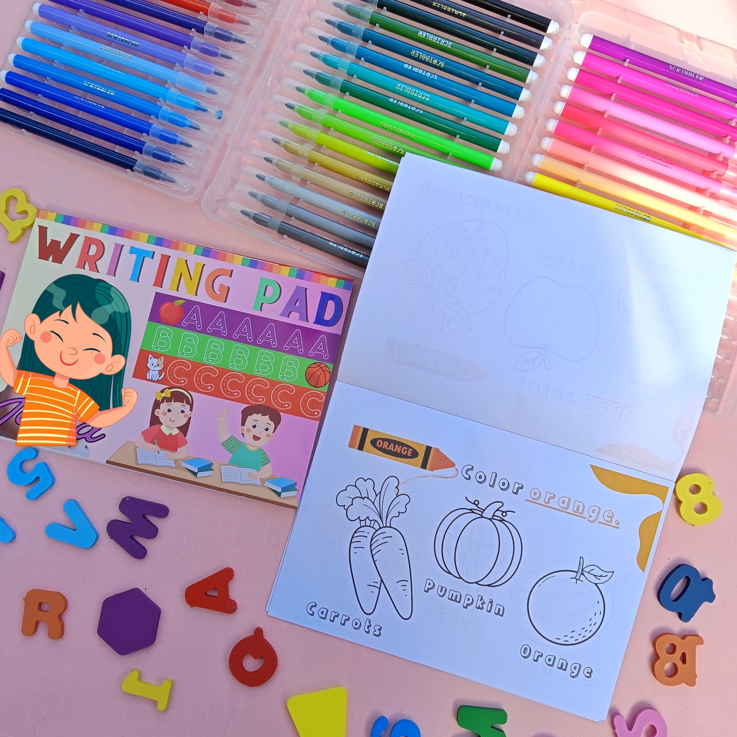 Writing Tracing pad a5 size