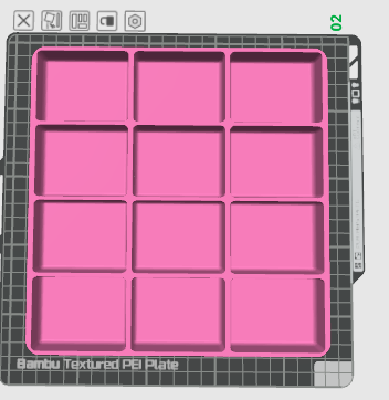 GRID TRAY STL FILE