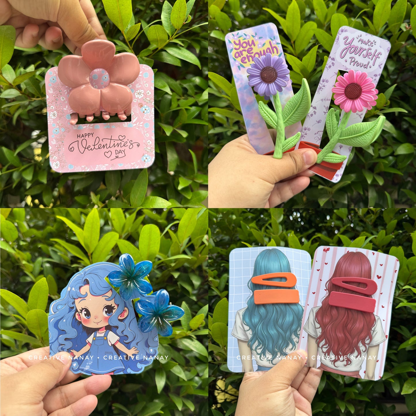 Hair Clip/Clamp Backcard